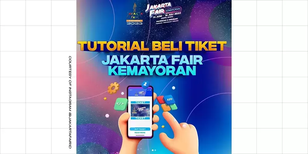 poster cara beli tiket prj 2023
